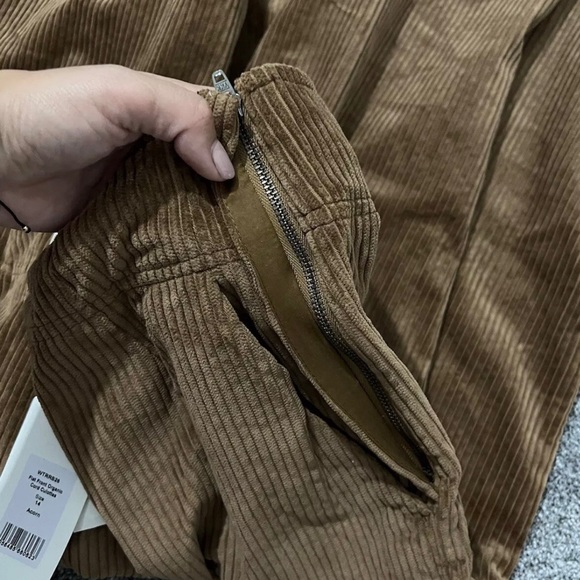 Toast Flat Front Organic Cord Culottes US 10 NWT - Picture 6 of 6
